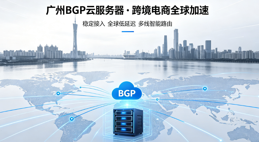 广州BGP云服务器 · 跨境电商全球加速